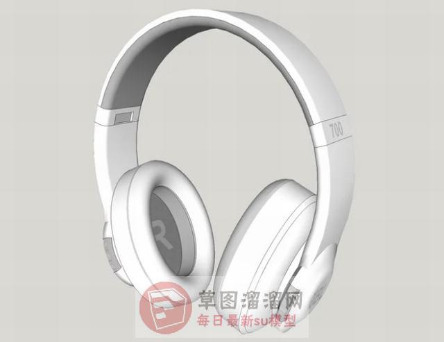 耳机装饰品摆件SU模型