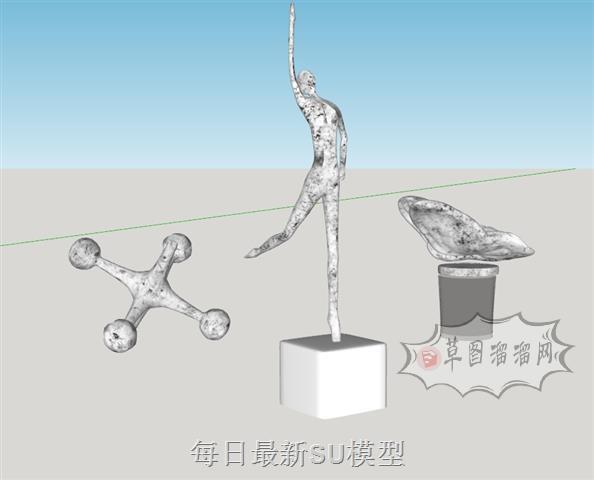 工艺品摆件装饰SU模型