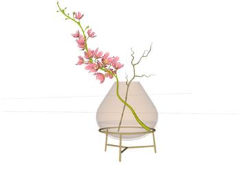 装饰插花花瓶SU模型