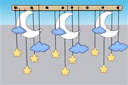 儿童装饰星星SU模型
