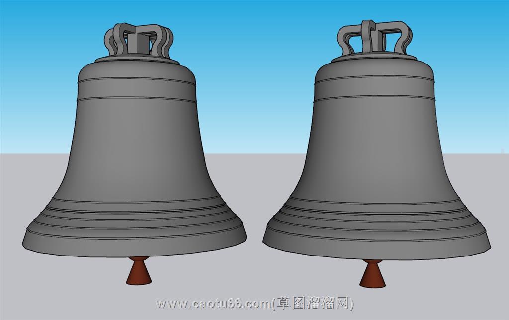 铃铛大钟SU模型