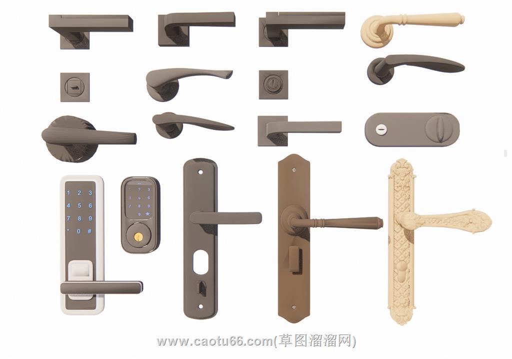 门把手SU模型