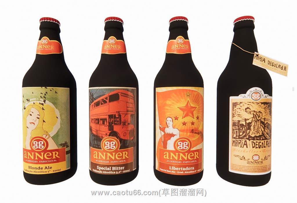 啤酒瓶酒瓶SU模型
