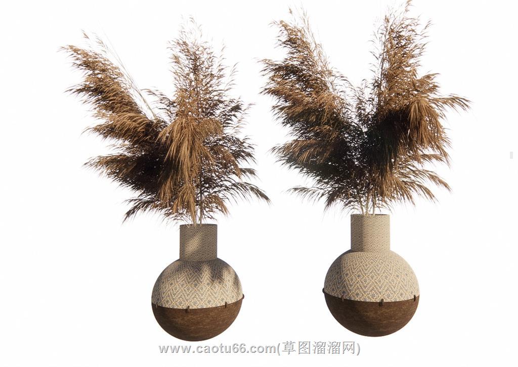 装饰花瓶SU模型