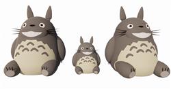装饰龙猫手办SU模型