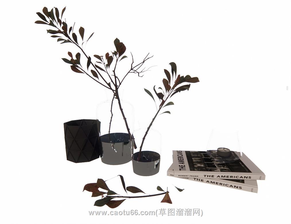 装饰花瓶SU模型