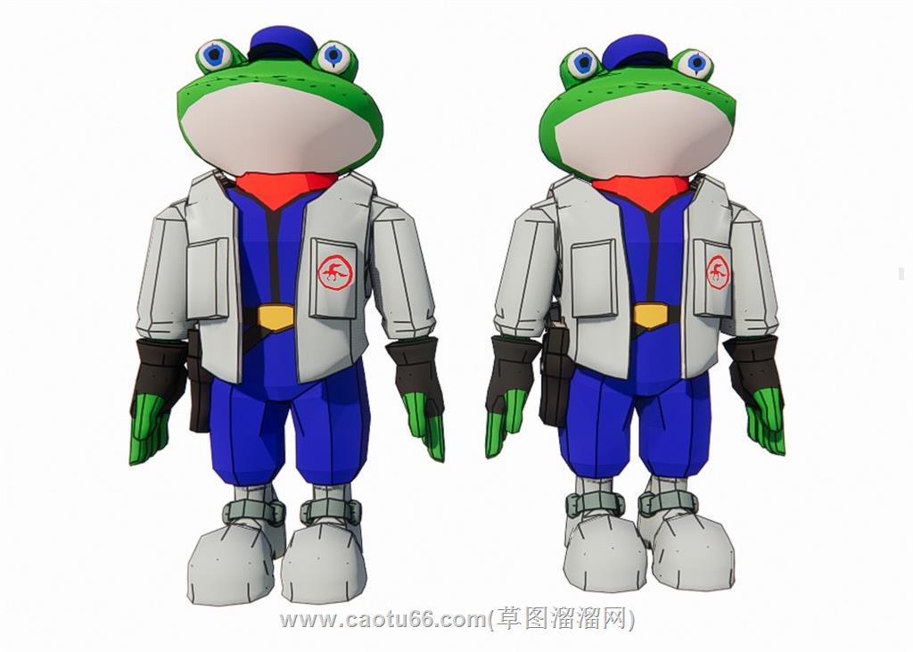 青蛙先生手办SU模型