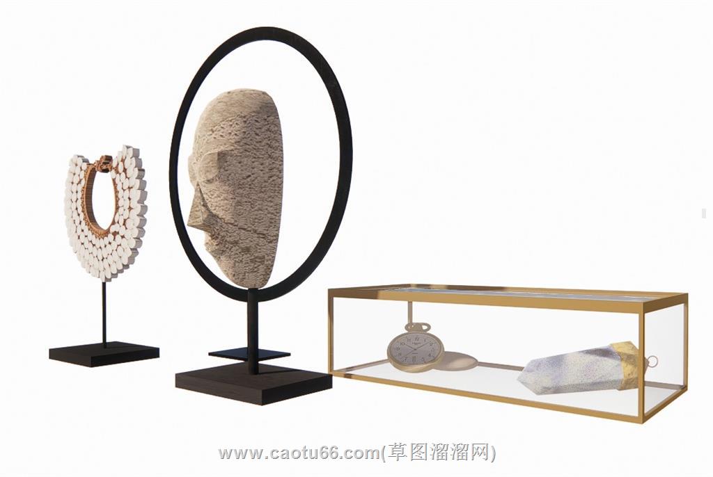 装饰工艺品摆件SU模型
