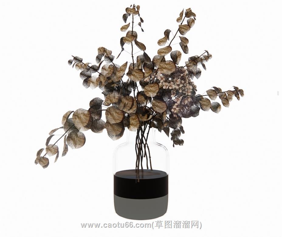 装饰花瓶SU模型