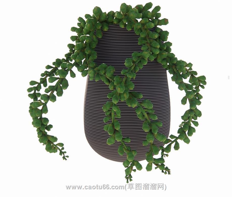 装饰花瓶SU模型