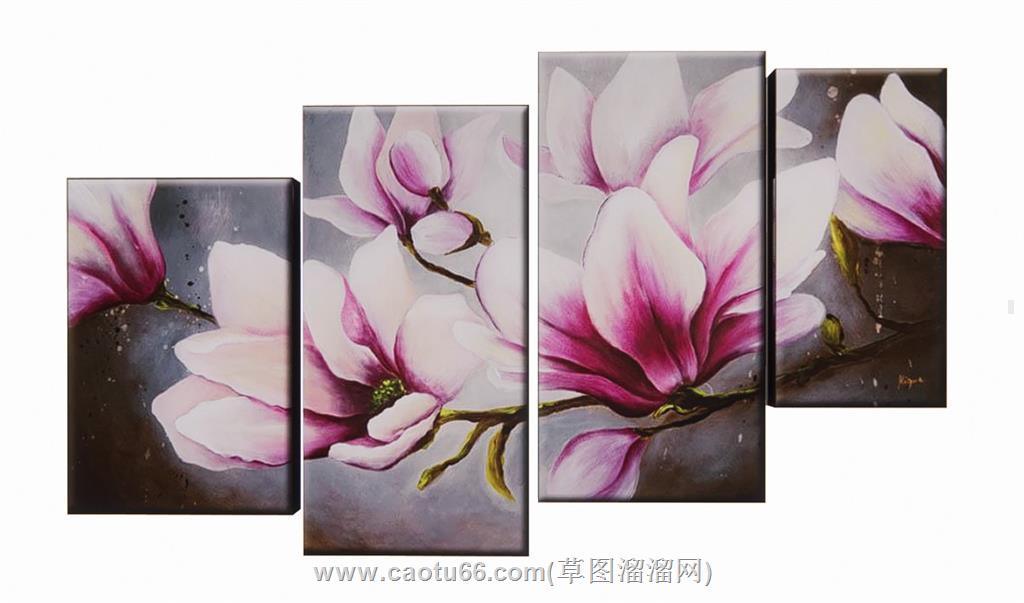 照片墙装饰画SU模型