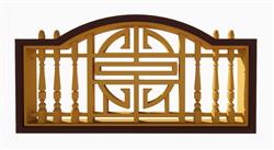 栏杆护栏SU模型 免费sketchup模型下载