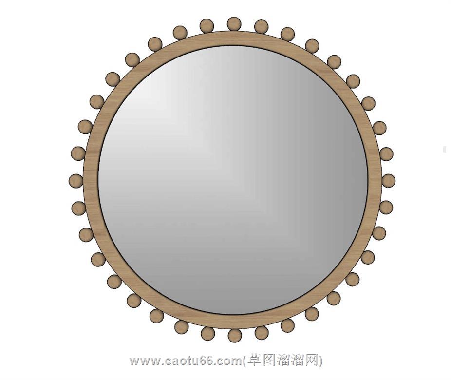 装饰镜子SU模型