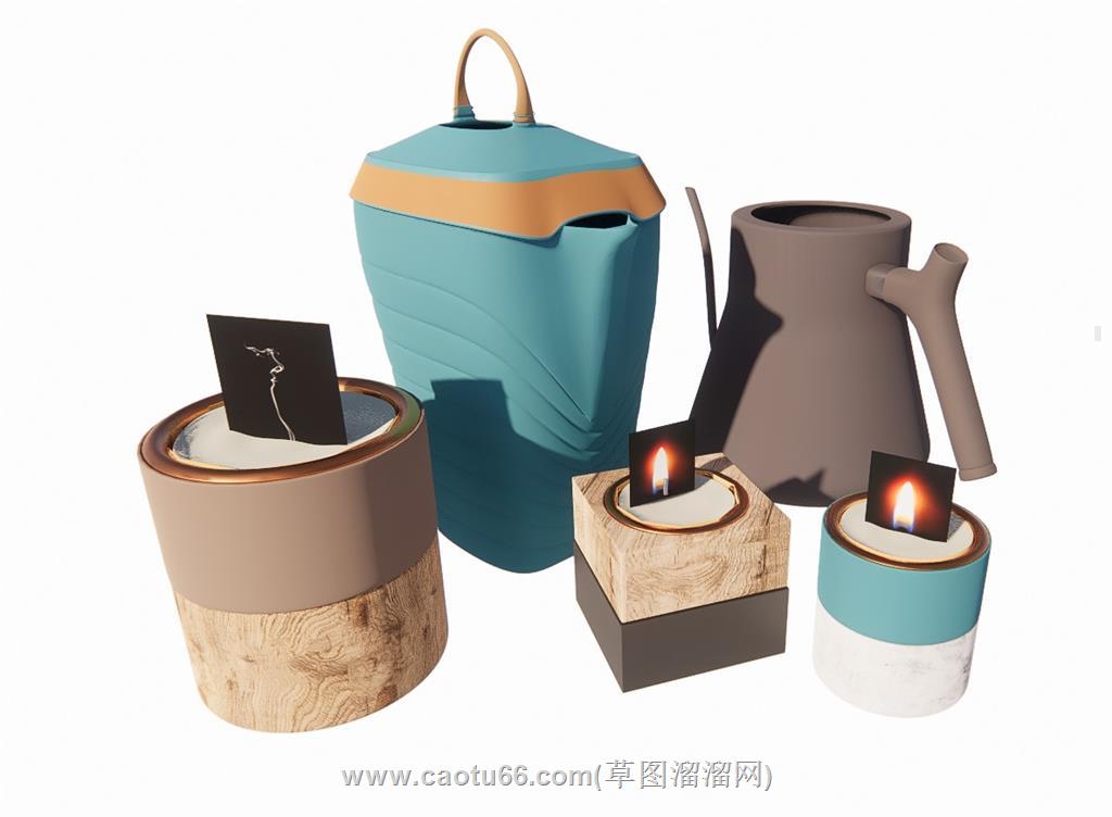 装饰品摆件SU模型