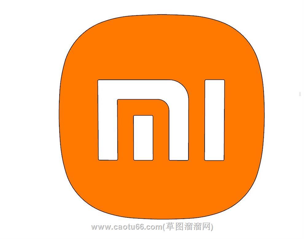 小米logo手机SU模型