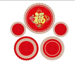 春节福字窗花SU模型
