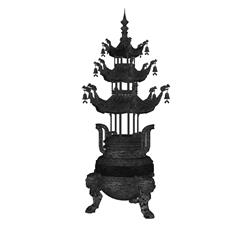 香炉古鼎SU模型