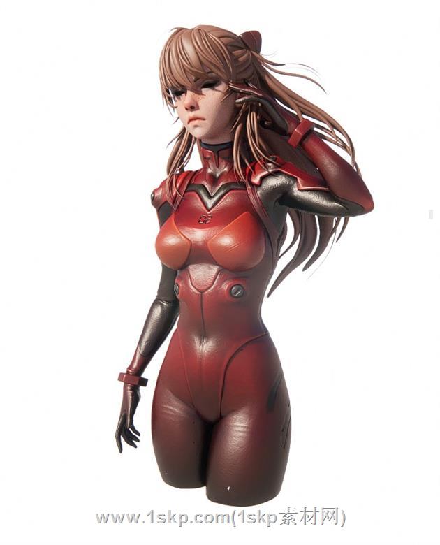 美女手办SU模型