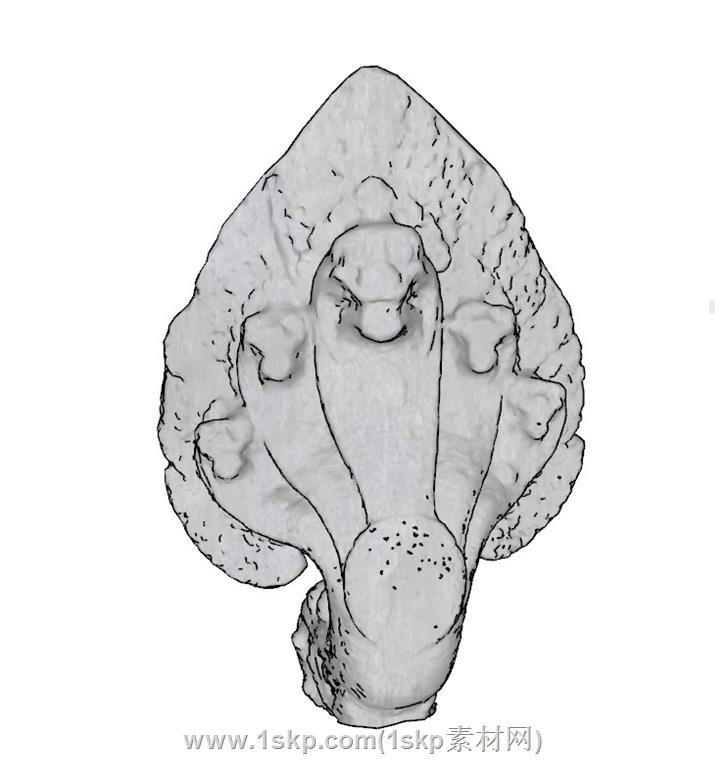 工艺品SU模型