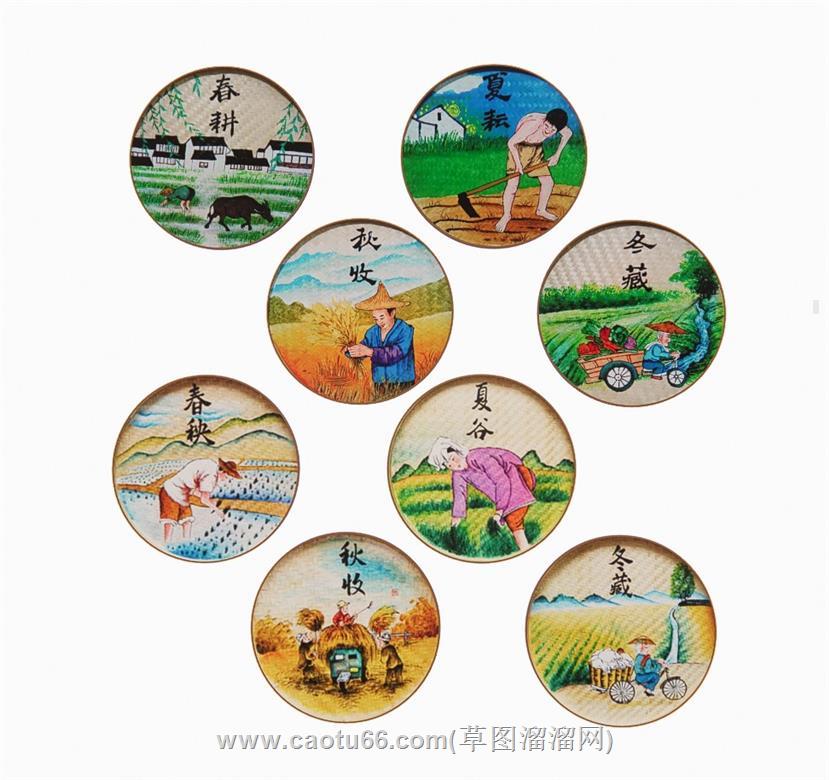 簸箕装饰SU模型