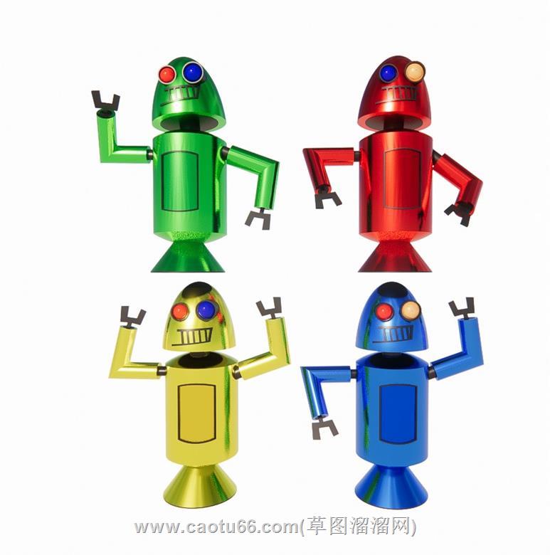 机器人摆件SU模型