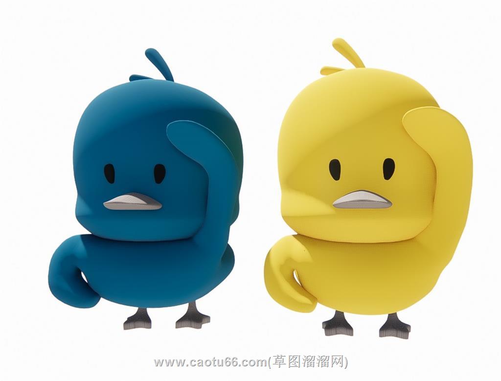 小黄鸡手办SU模型