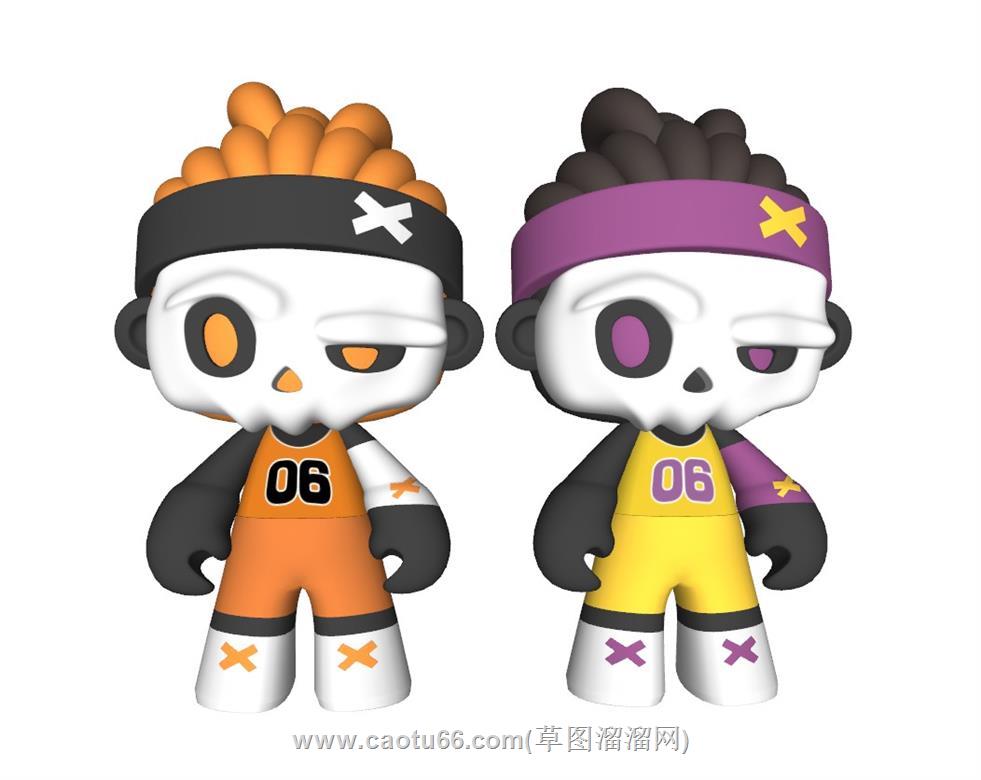 手办SU模型