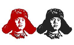 雷锋剪影SU模型