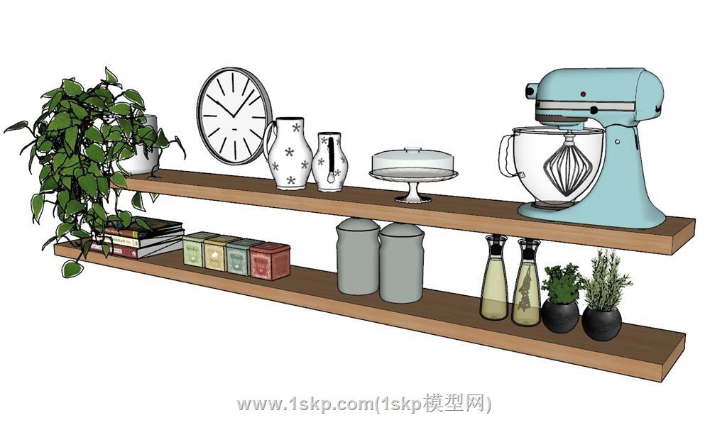 装饰品摆件SU模型
