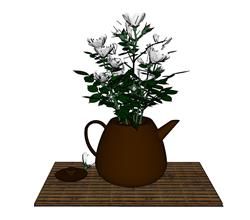 花瓶瓶子SU模型