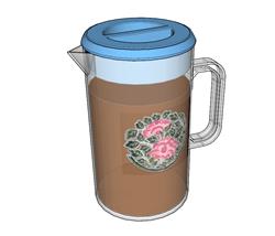塑料茶壶SU模型