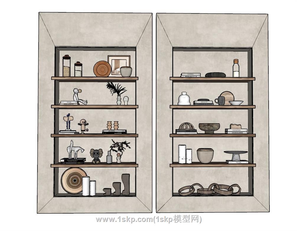 装饰品摆件SU模型