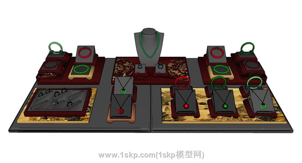 珠宝首饰SU模型