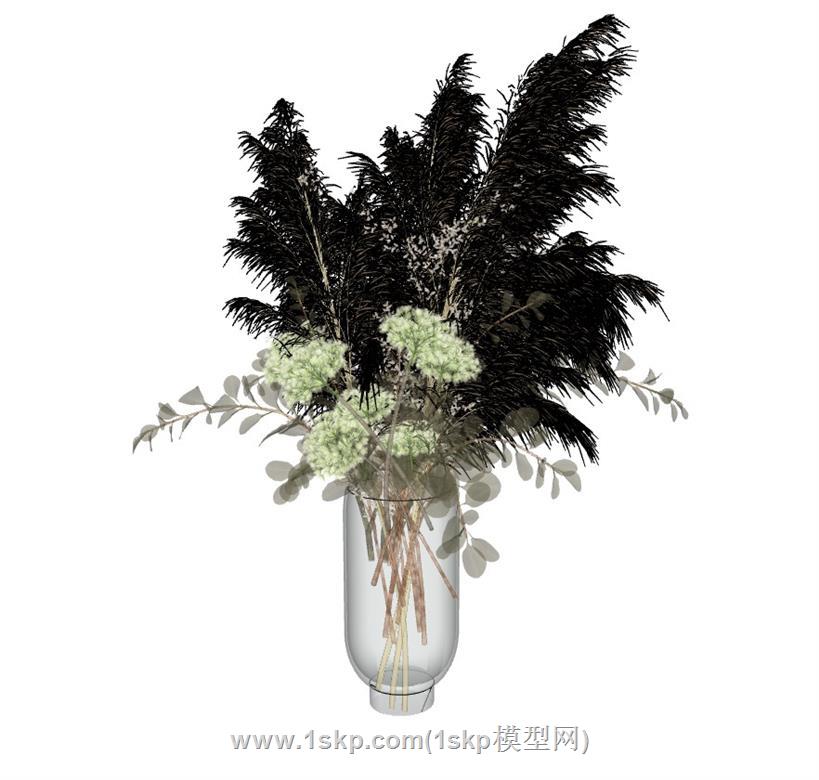 花瓶SU模型