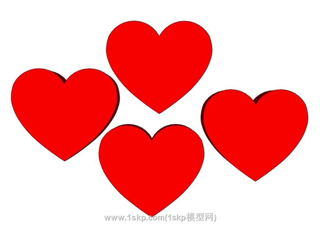爱心loveSU模型