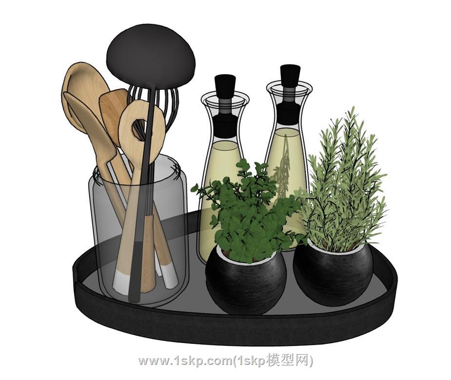 装饰摆件SU模型