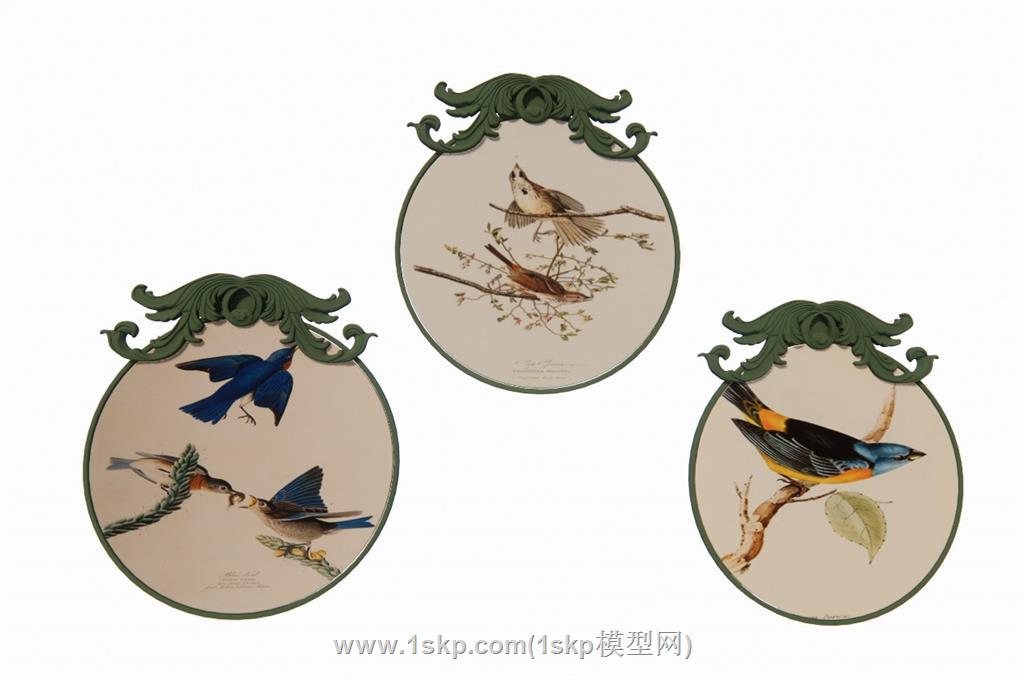 装饰画SU模型