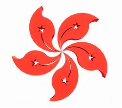 香港logo标志SU模型