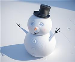 圣诞雪人SU模型