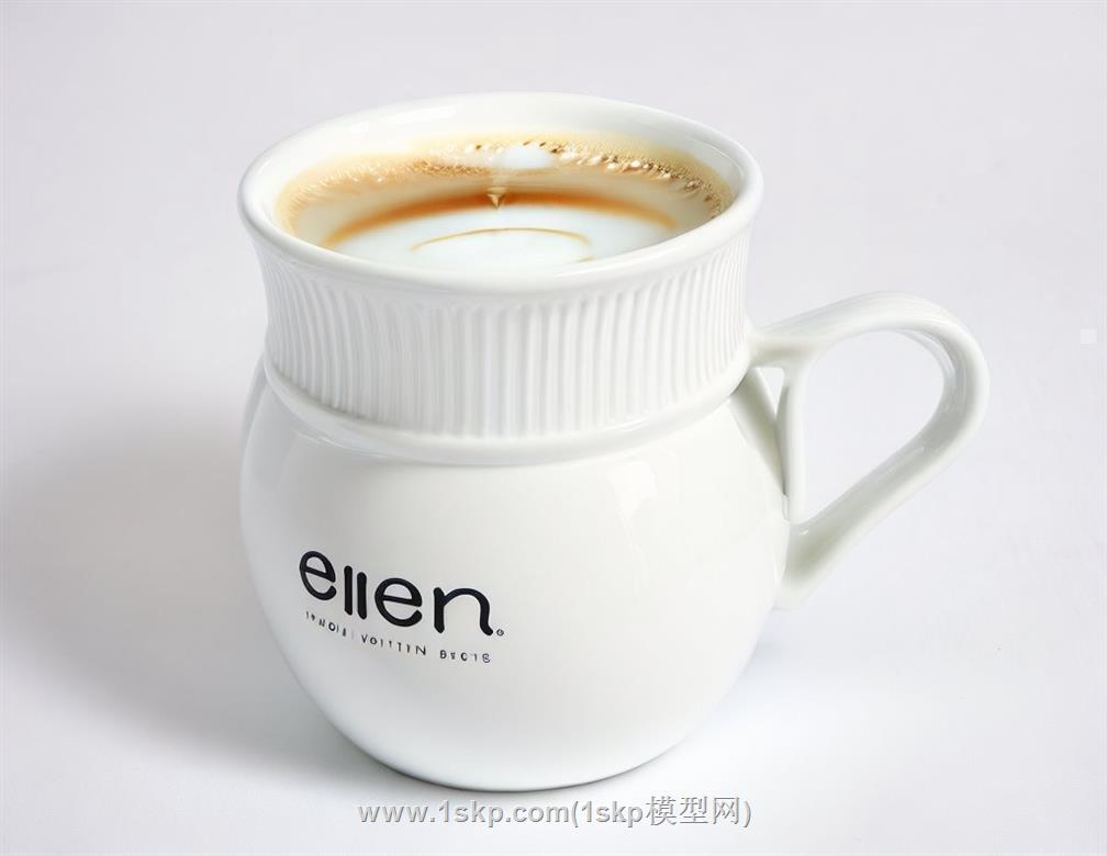 咖啡杯马克杯SU模型