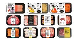 超市生鲜肉食物SU模型