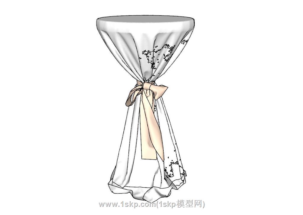 婚庆装饰品SU模型