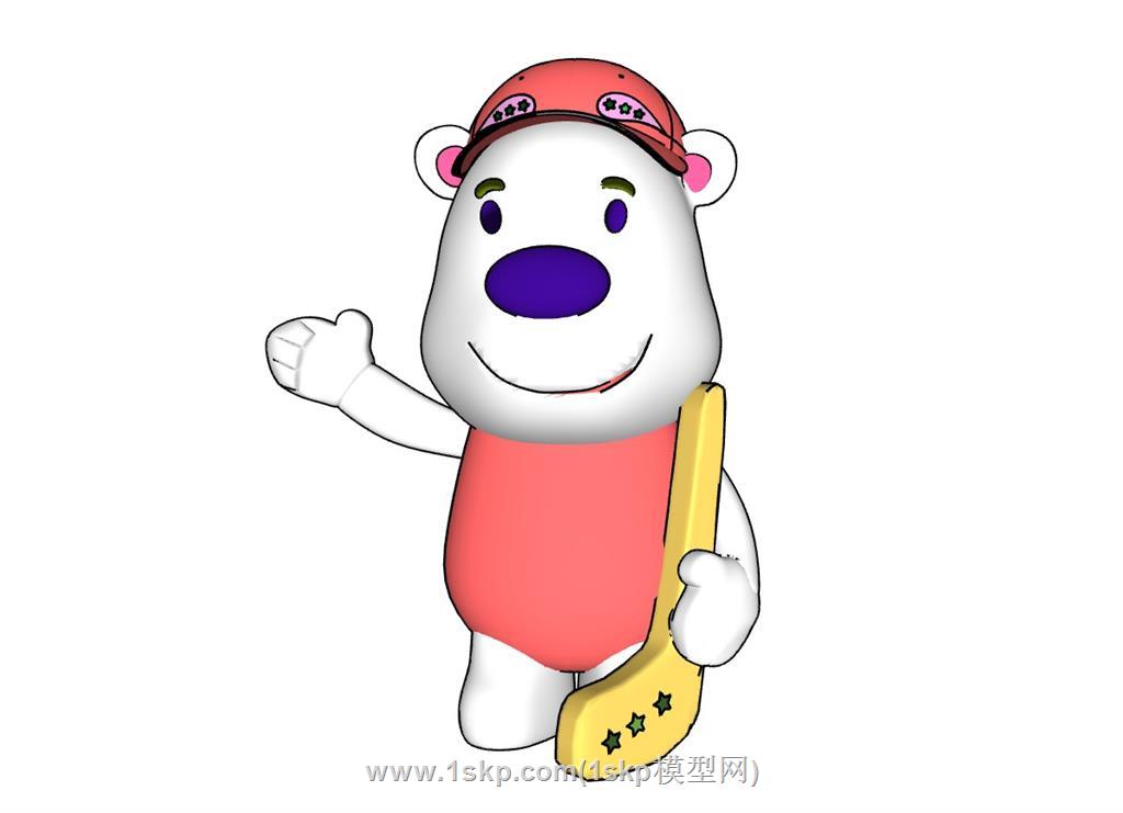 玩具熊SU模型