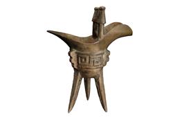 古代青铜器酒爵SU模型