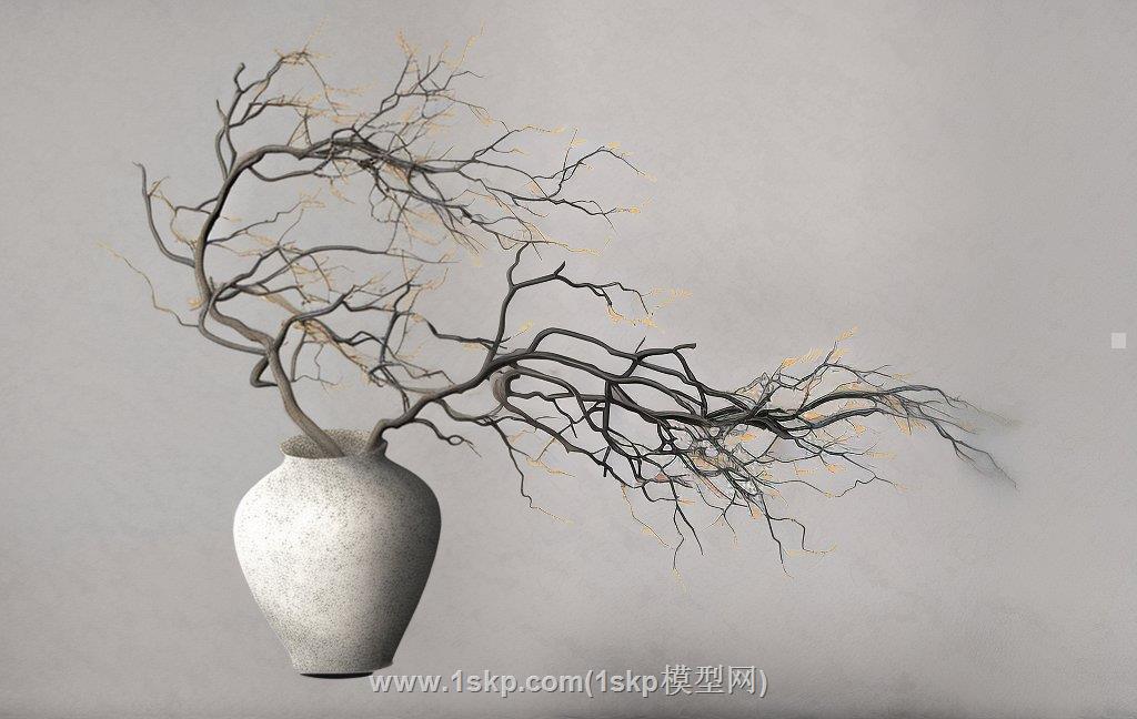 枯枝花瓶