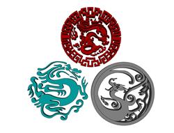 中式纹中式龙纹