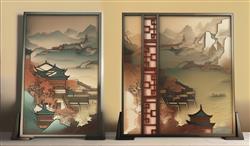 中式屏风