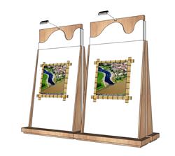画展上的画架展示架