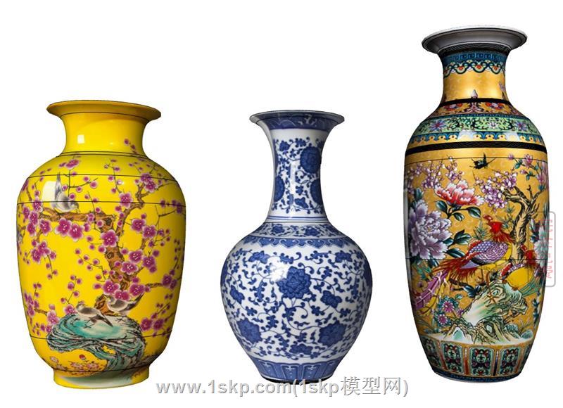 景德镇陶瓷花瓶青花瓷