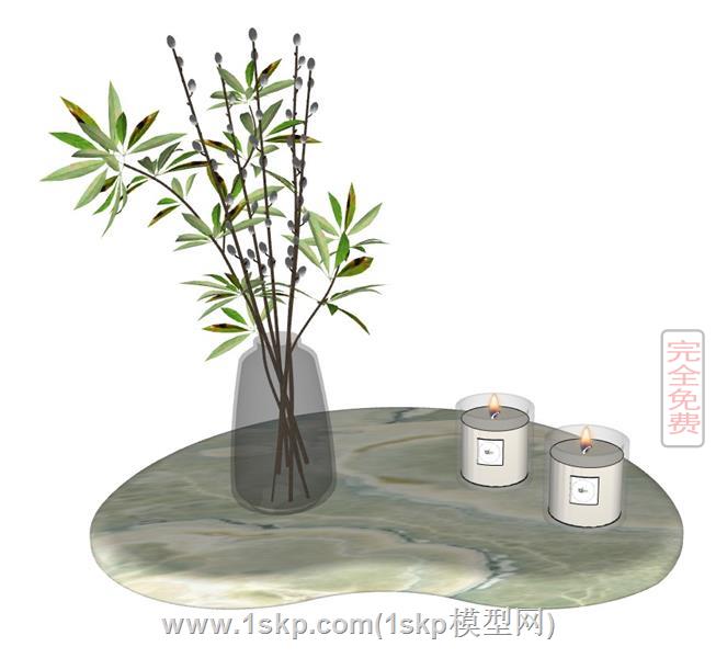 蜡烛花瓶